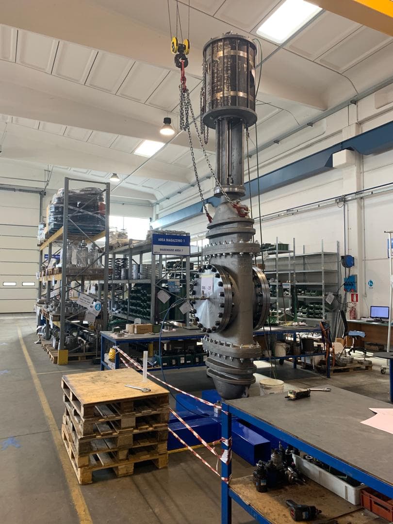 DESIGN AND PROCUREMENT OF 24INCH GATE VALVE WITH ACTUATOR OEM: ONLINE VALVE (QUAM VALVES